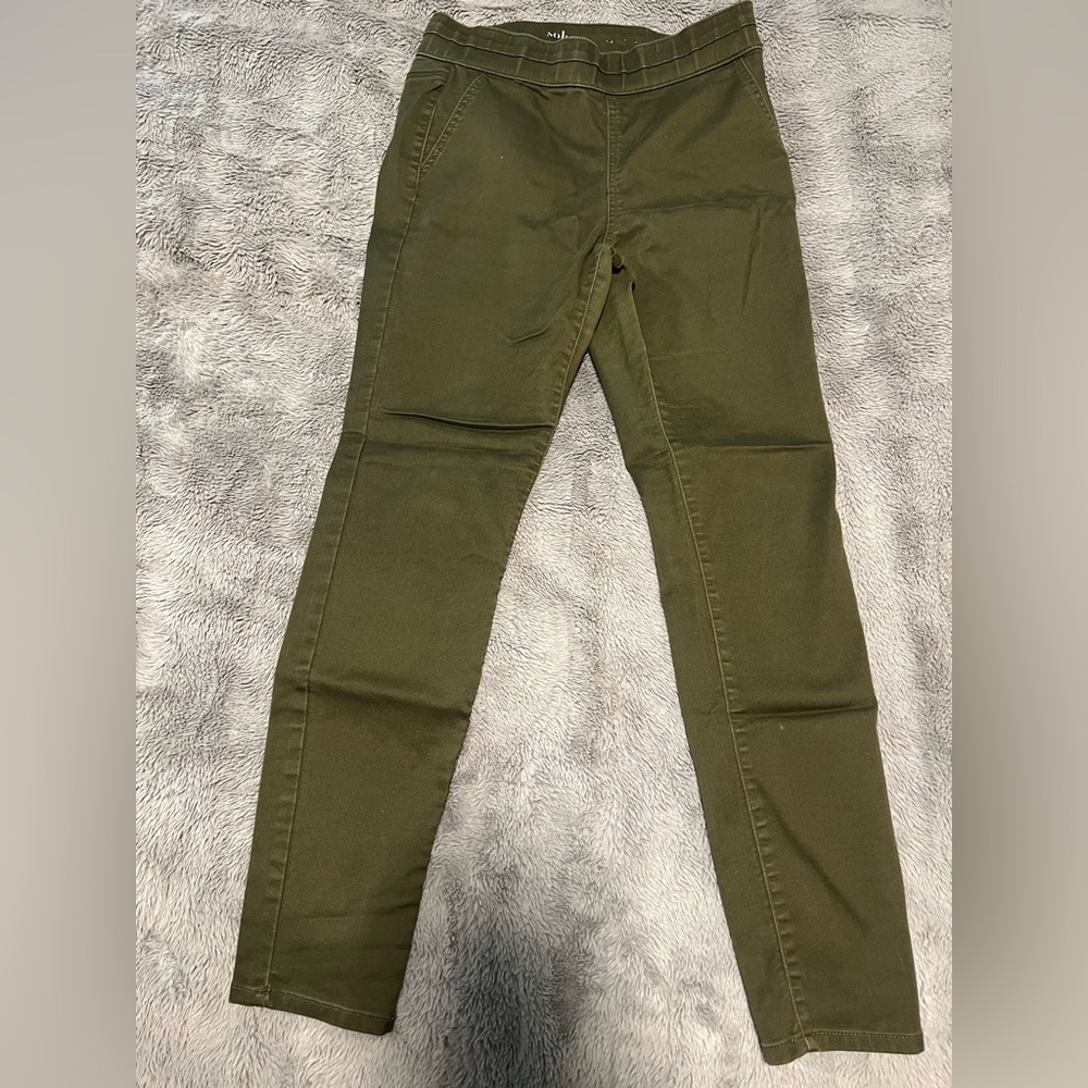 Soho Olive Jeggings